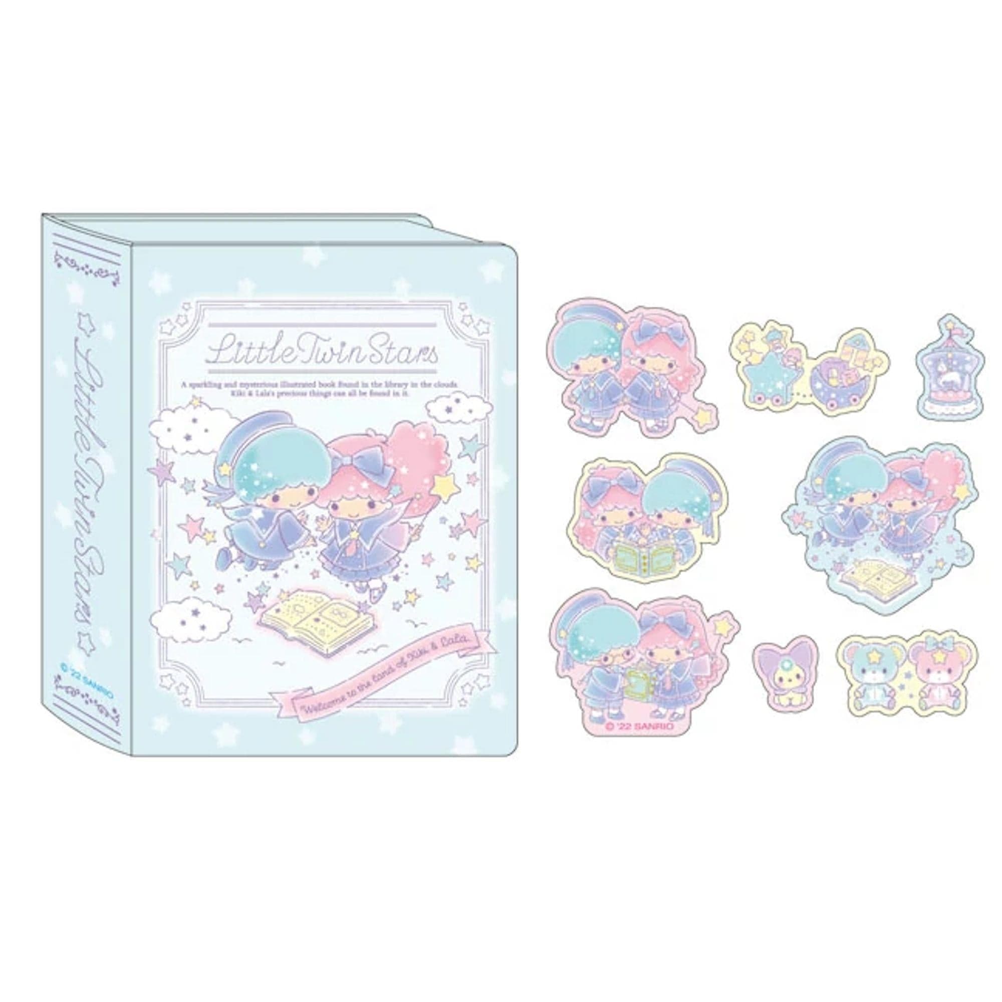 Enesco Little Twin Stars Stickers Kawaii Gifts 4550337802304