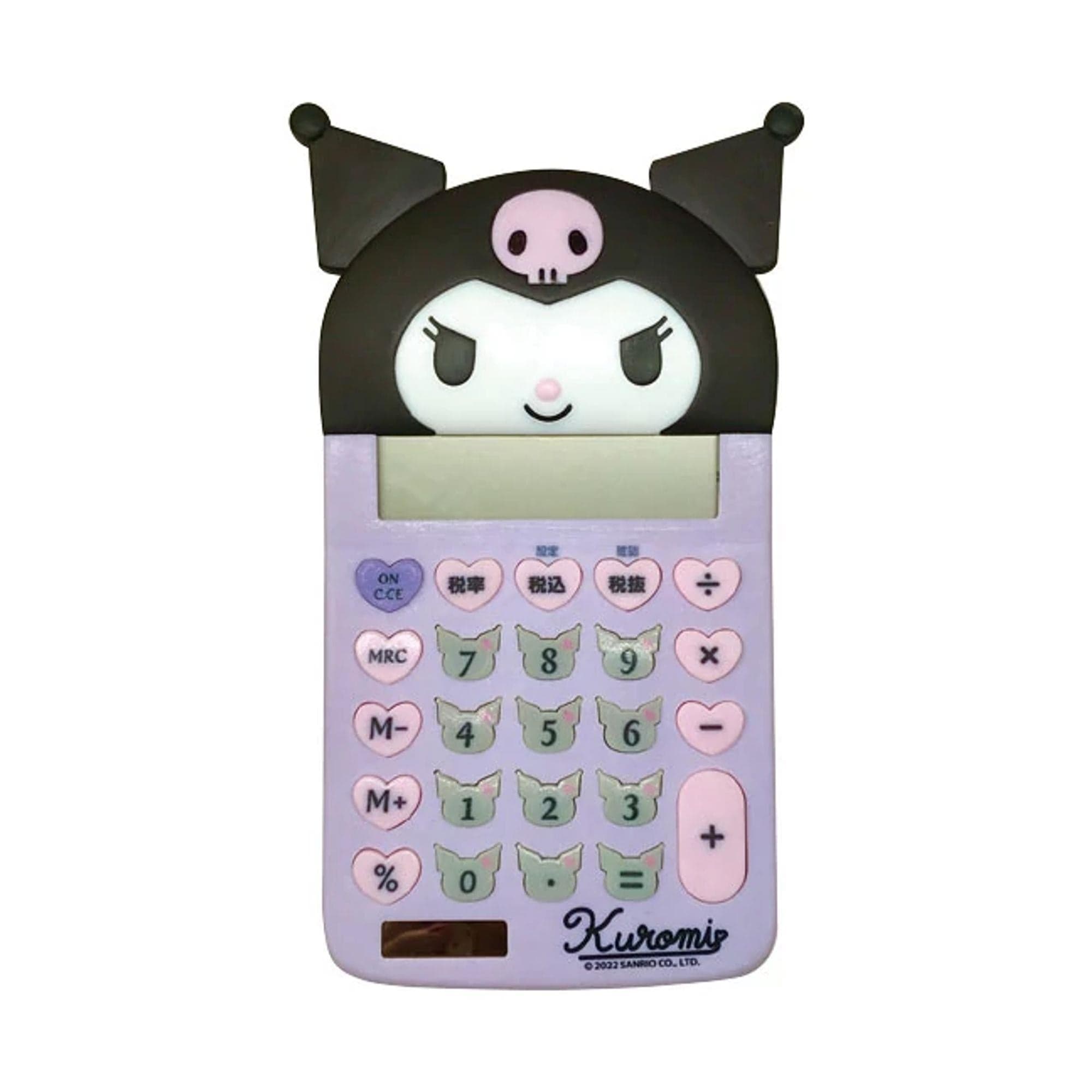 Enesco Sanrio Die-Cut Calculator Kuromi Kawaii Gifts 4550337633953