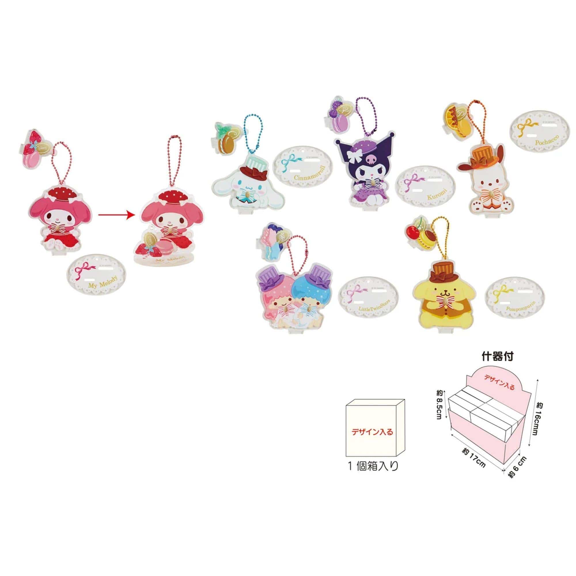 Enesco Sanrio Surprise Acrylic Stand Kawaii Gifts 4550337770238