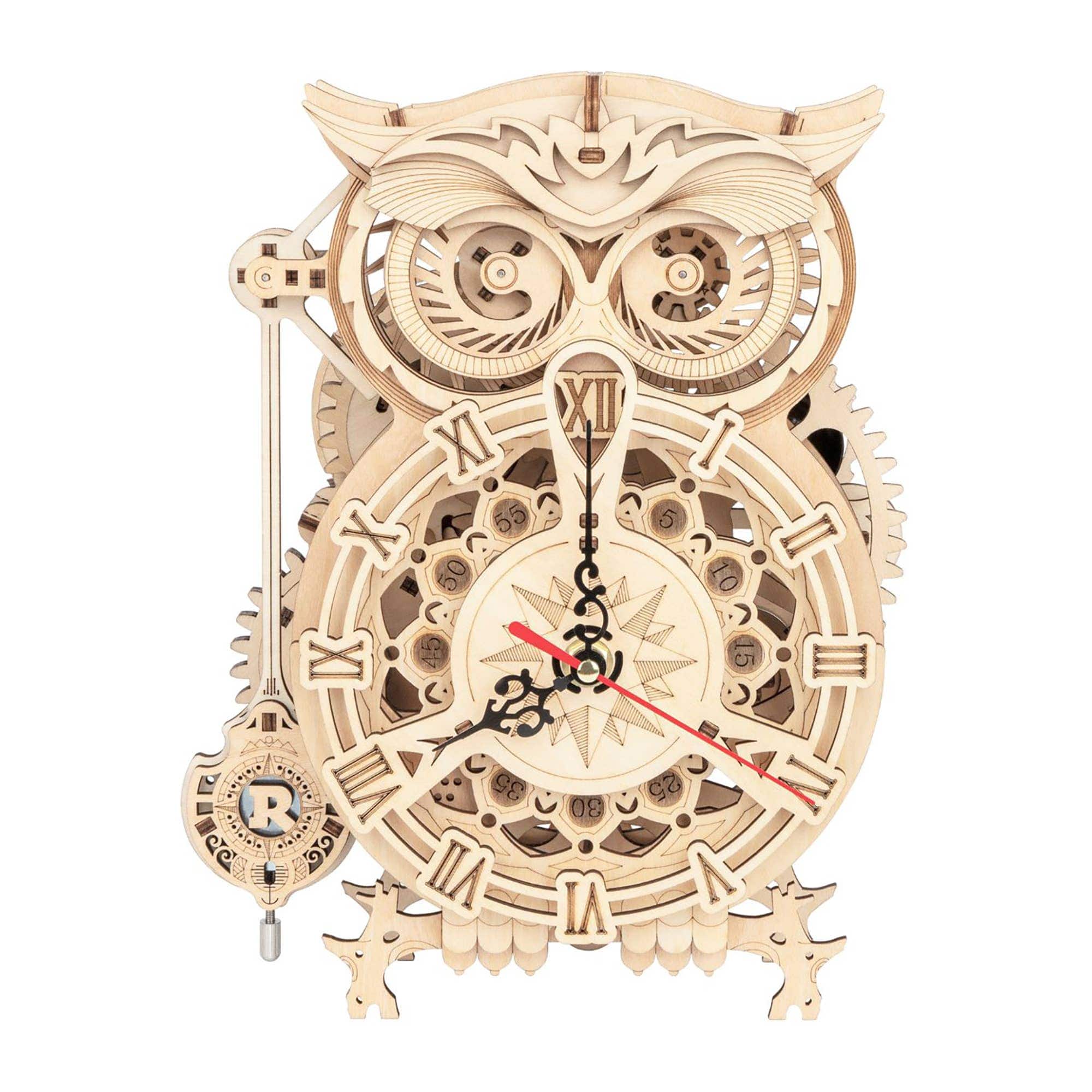 Hands Craft LK503, DIY Owl Clock Kawaii Gifts 6946785112900