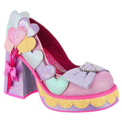 Irregular Choice Irregular Choice Balloons And Cake Lilac Platform Heels Kawaii Gifts