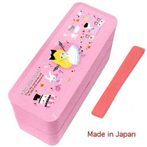 Kamio Fairy Tale World Alice In Wonderland 2-Layered Bento Box