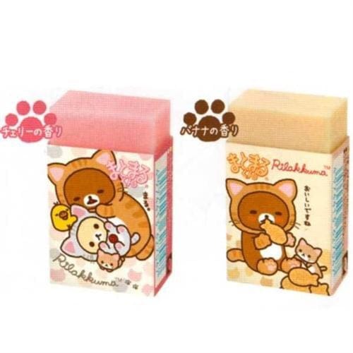 San-X Rilakku Cat Erasers