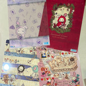 Kawaii Import Sentimental Circus Vinyl A4 File Folders 4-Packs Kawaii Gifts 14022102