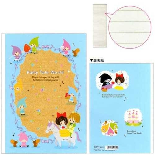 Kamio Fairy Tale World Snow White B5 Ruled Notebook
