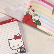 Kawaii Import Hello Kitty Memo Pad with Stickers Kawaii Gifts 4991277643587