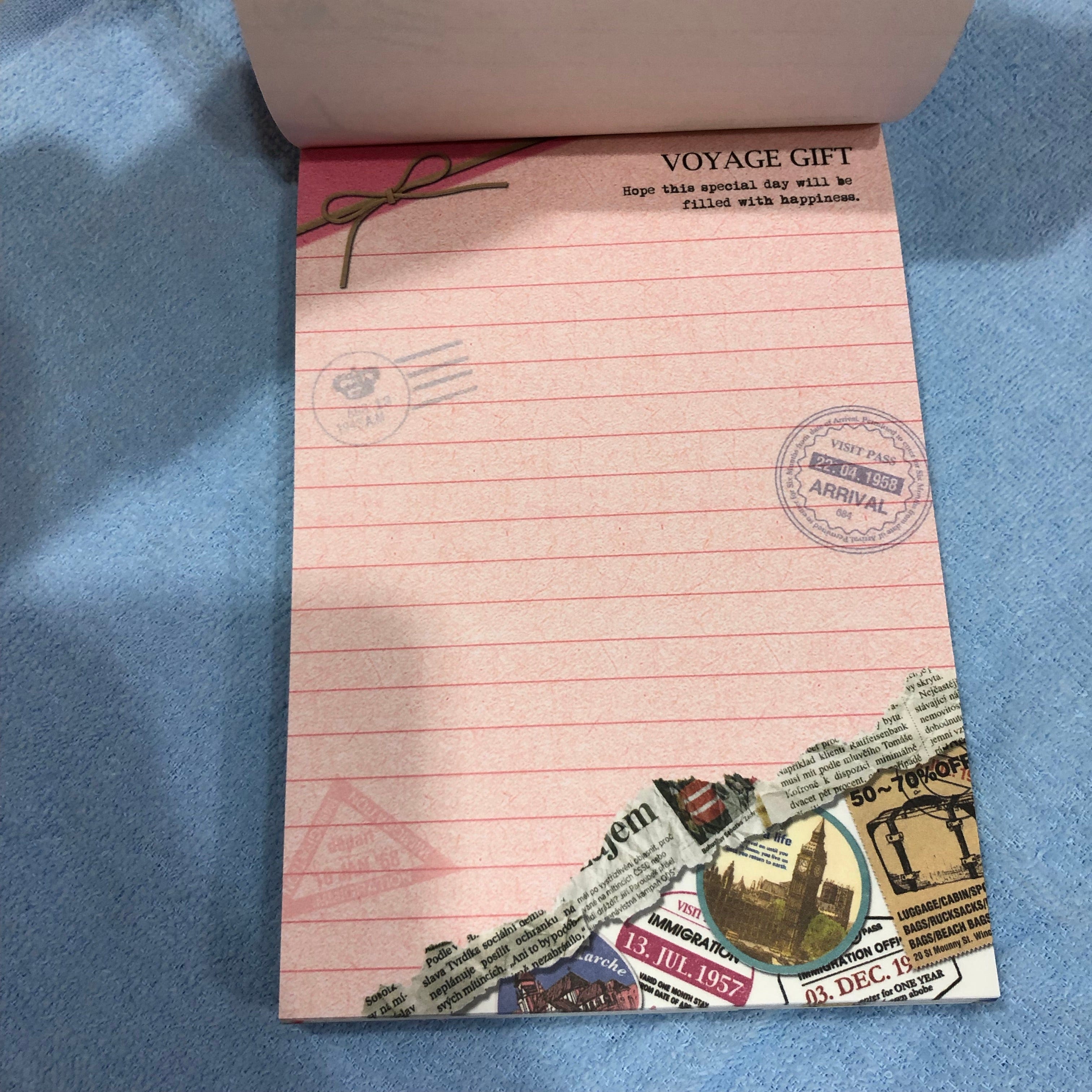 Kawaii Import Kamio Voyage Gift Memo Pad Kawaii Gifts 4991277143421