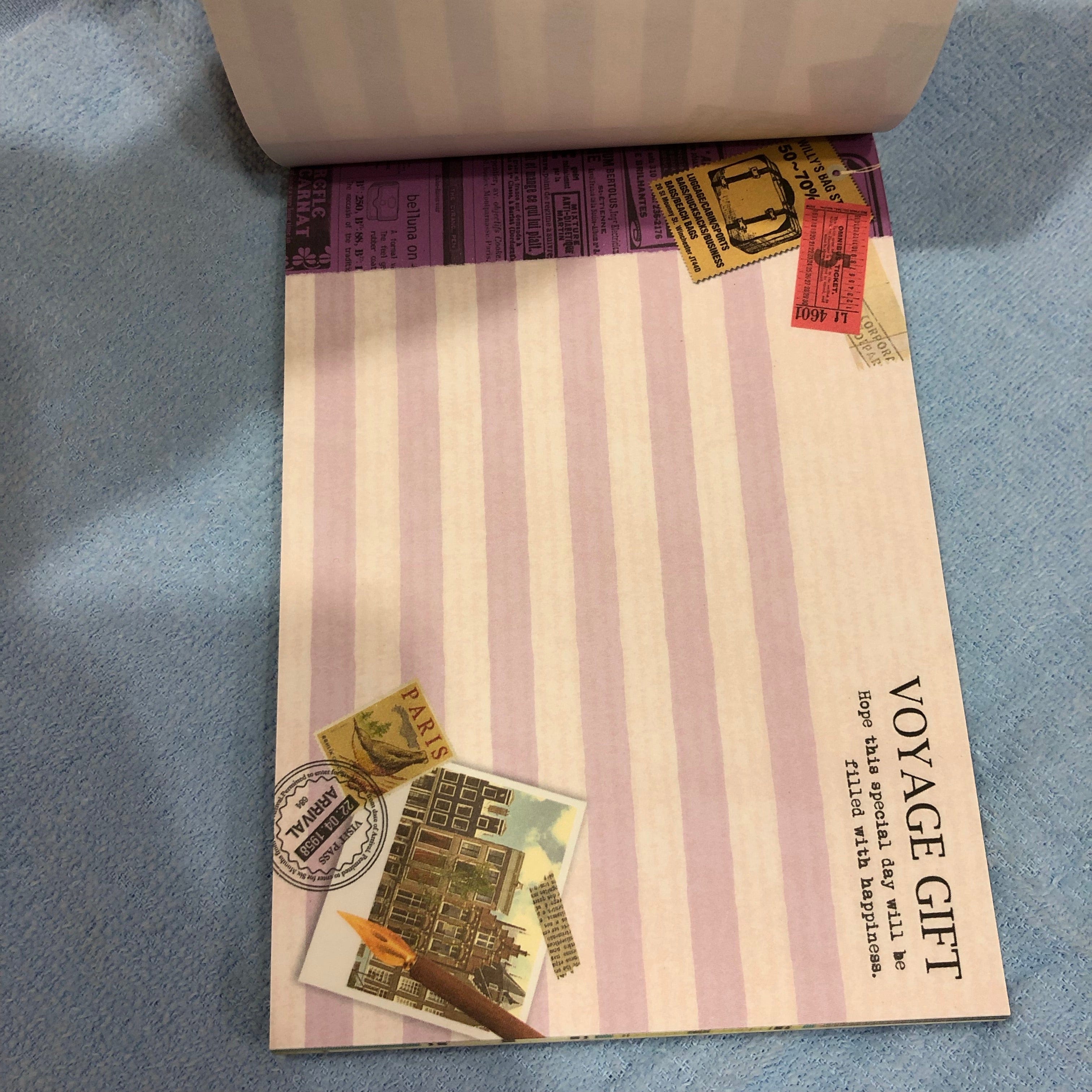 Kawaii Import Kamio Voyage Gift Memo Pad Kawaii Gifts 4991277143421