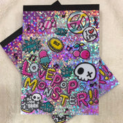 Kawaii Import Love Pop Monster Double Memo Pad Kawaii Gifts 4935124679695