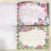 Kawaii Import Love Pop Monster Double Memo Pad Kawaii Gifts 4935124679695