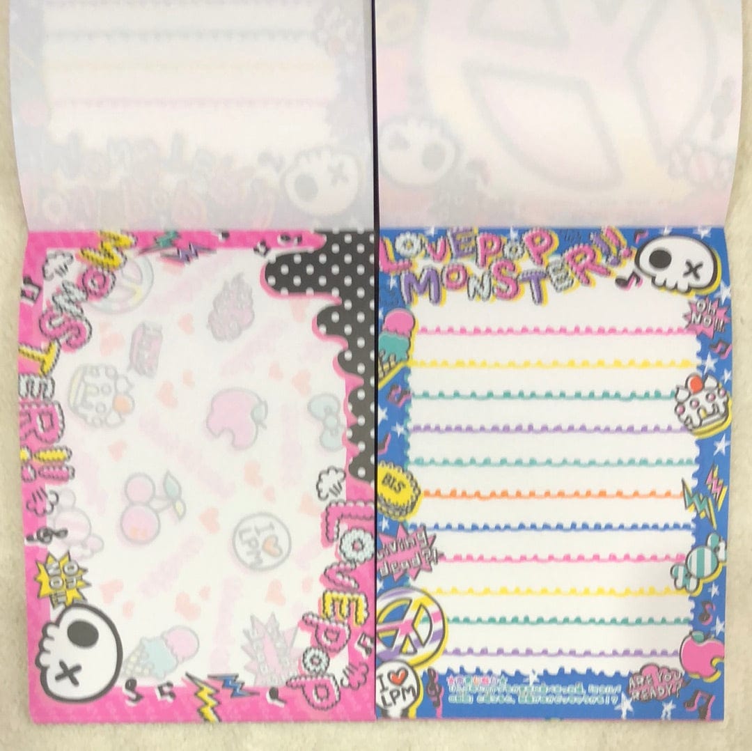 Kawaii Import Love Pop Monster Double Memo Pad Kawaii Gifts 4935124679695