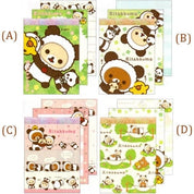 San-X Rilakkuma Panda Bear Small Memo Pad