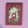 Kawaii Import San-X Sentimental Circus Small Memo Pad: Little Red Riding Hood (B) Kawaii Gifts