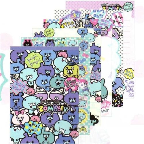 San-X Zombbit Memo Pad with Stickers: 1