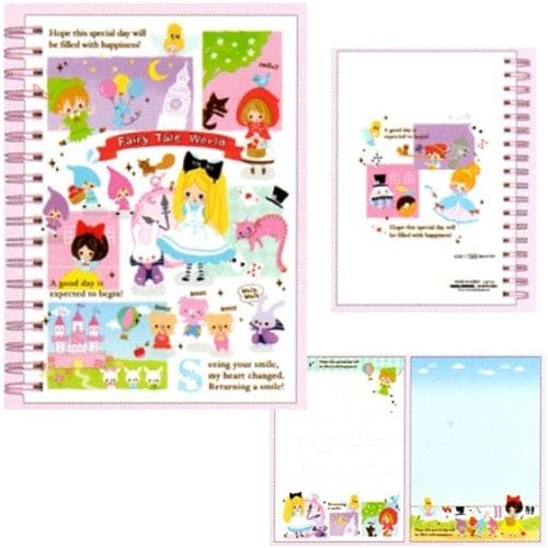 Kamio *Story Books* Fairy Tale World B6 Hard Cover Spiral Notebook