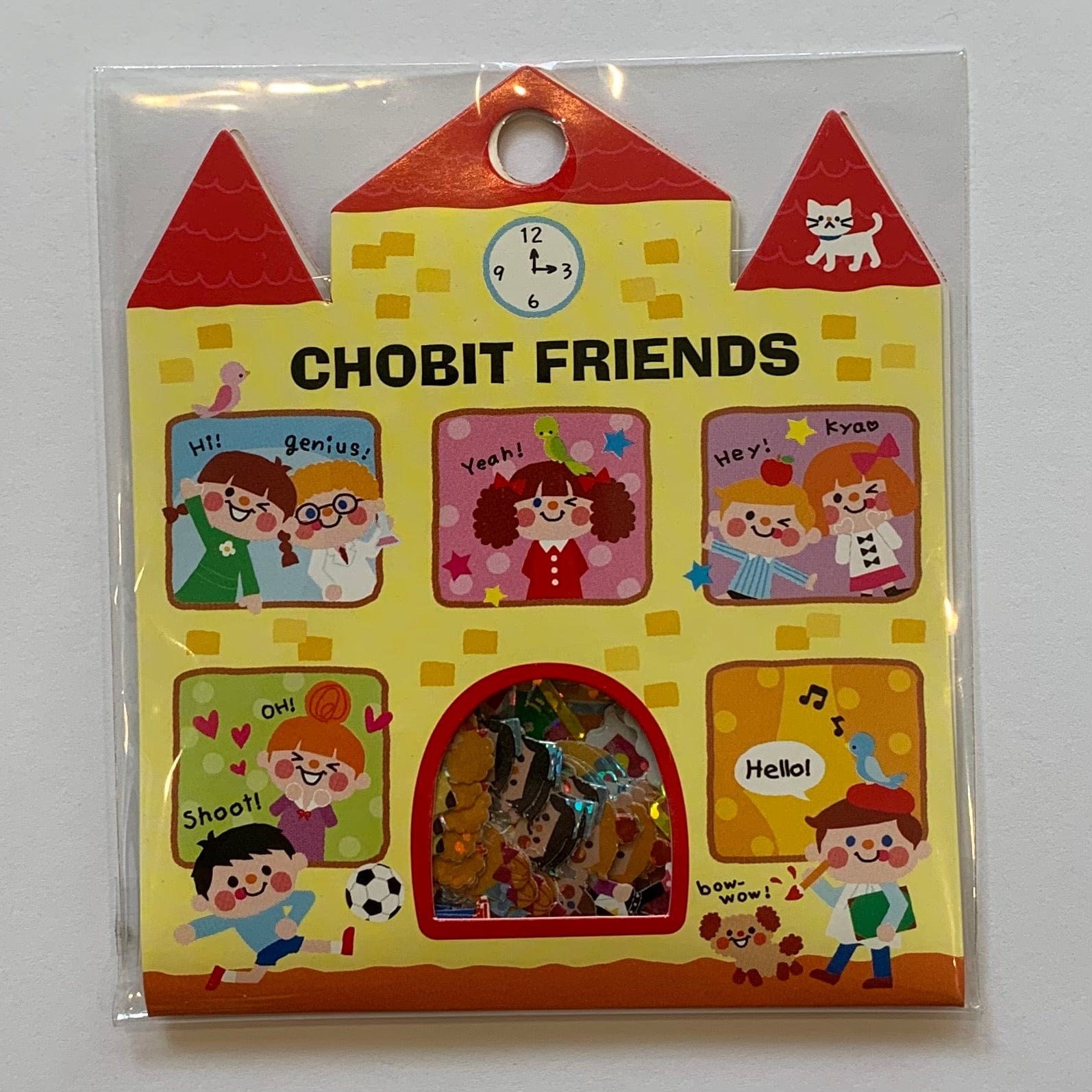 Kawaii Import 71-Piece Sticker Sack: Chobit Friends Kawaii Gifts 4991277433973