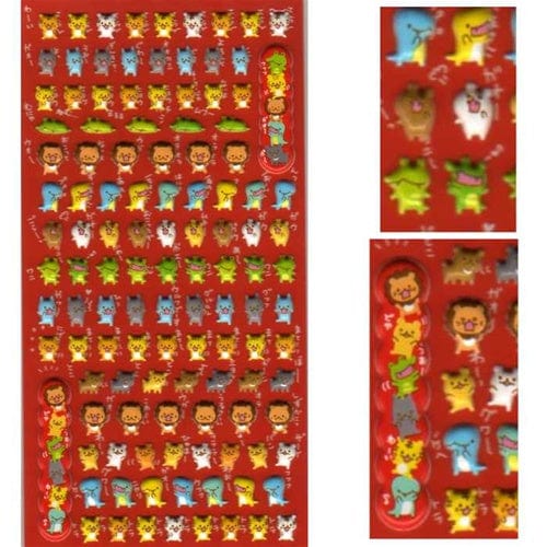 Crux Carnivores Spongy Marshmallow Stickers