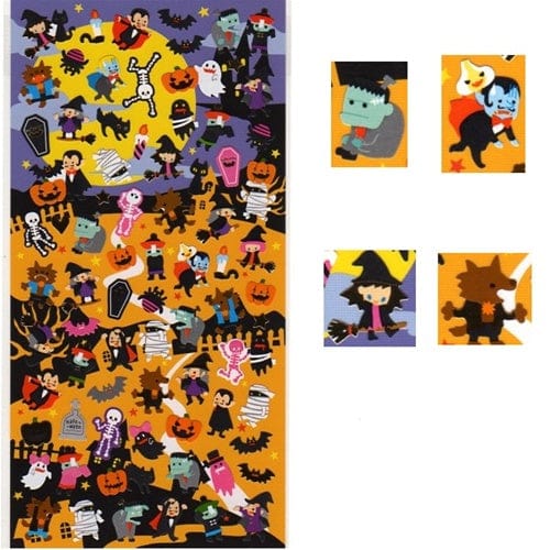 Kamio Dracula, Frankenstein & Mummy Stickers