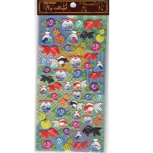 Kamio Gold Fish Stickers