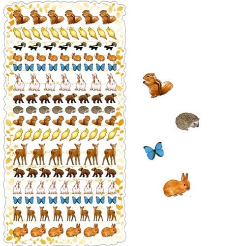 Kamio Forest Animals Stickers