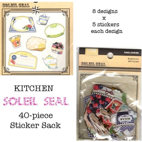 Kamio Soleil Seal Sticker Sack: Kitchen