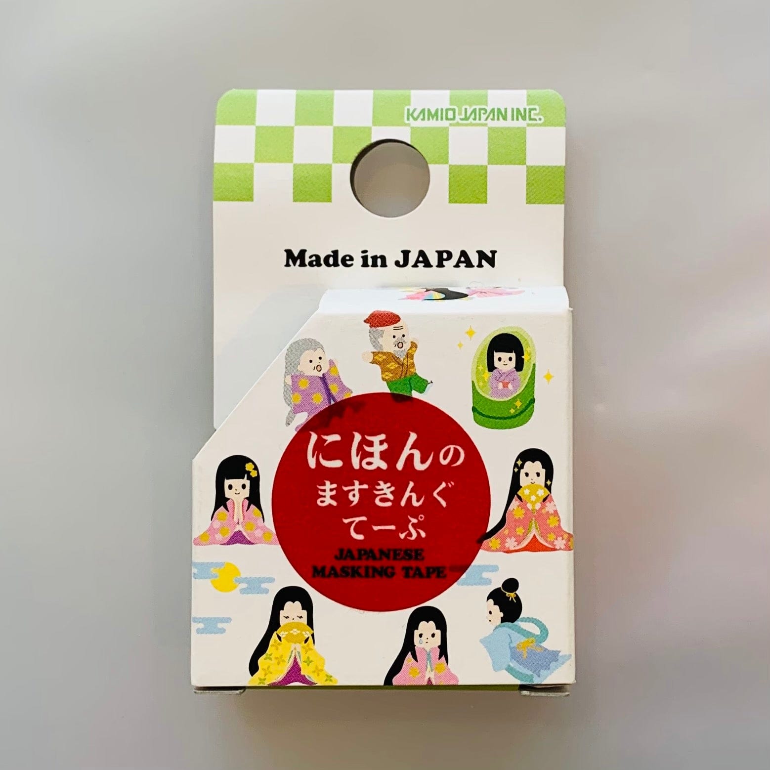 Kawaii Import Kamio Washi Paper Tapes: Princess & Neko (A) Kaguya Hime Princess Kawaii Gifts 4991277464236