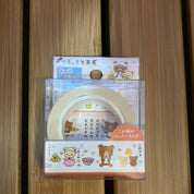 Kawaii Import Rilakkuma Relax Teahouse Washi Tape Kawaii Gifts 4974413668484