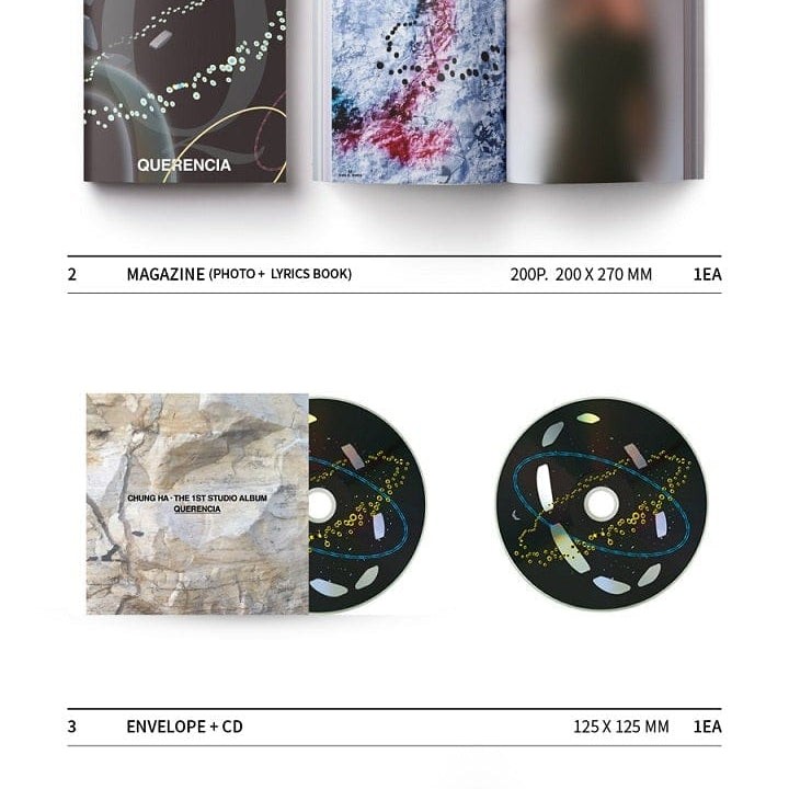 Korea Pop Store CHUNG HA - QUERENCIA (1ST STUDIO ALBUM) Kawaii Gifts 8809704420327