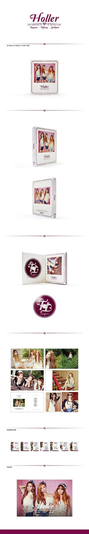 Korea Pop Store GIRLS' GENERATION-TTS - HOLLER (2ND MINI ALBUM) Kawaii Gifts 8809269503527