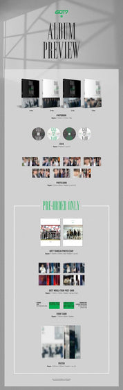 Korea Pop Store GOT7 - CALL MY NAME (MINI ALBUM) Kawaii Gifts 8809440339266