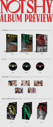 Korea Pop Store ITZY - NOT SHY Kawaii Gifts 8809633189067