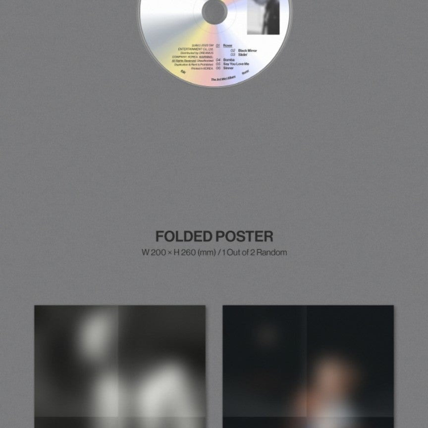 Korea Pop Store KAI - Rover (3rd MINI ALBUM) (Digipack VER.) Kawaii Gifts