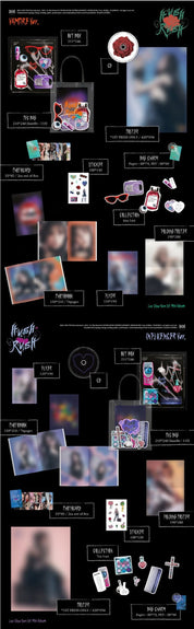 Korea Pop Store Lee Chae Yeon - Hush Rush Kawaii Gifts