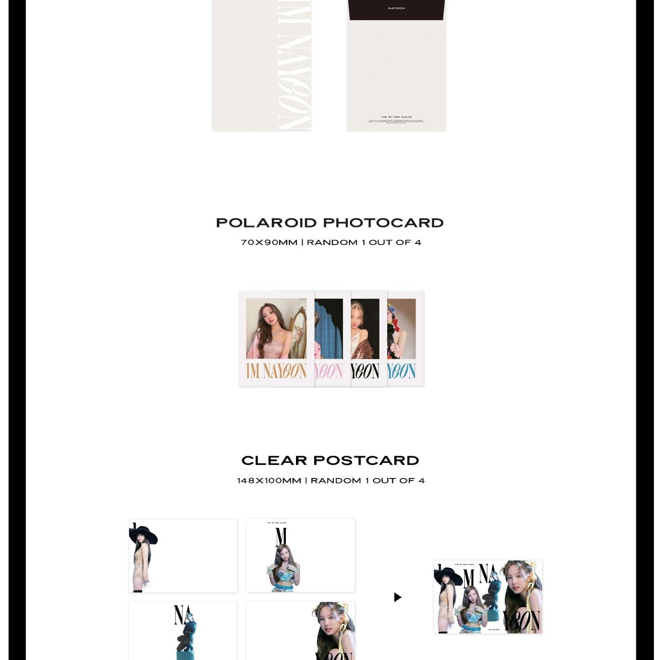 Korea Pop Store NAYEON - IM NAYEON (1ST MINI ALBUM) Kawaii Gifts 8809755508227