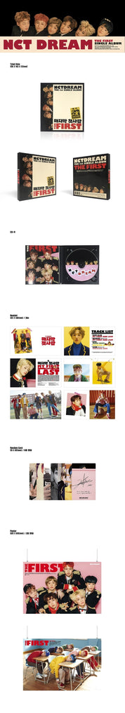 Korea Pop Store NCT DREAM - THE FIRST (1ST SINGLE ALBUM) Kawaii Gifts 8809269507655