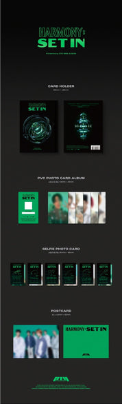 Korea Pop Store P1Harmony - Harmony: Set In (5th Mini Album) Platform Version Kawaii Gifts