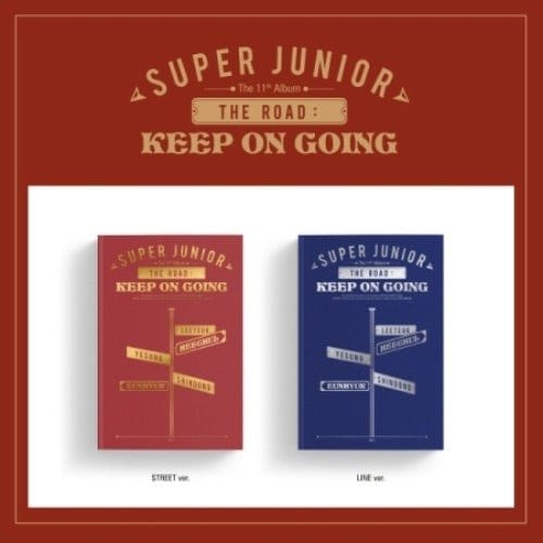 Poster Event] SUPER JUNIOR - Vol.11 [Vol.1 'The Road : Keep On