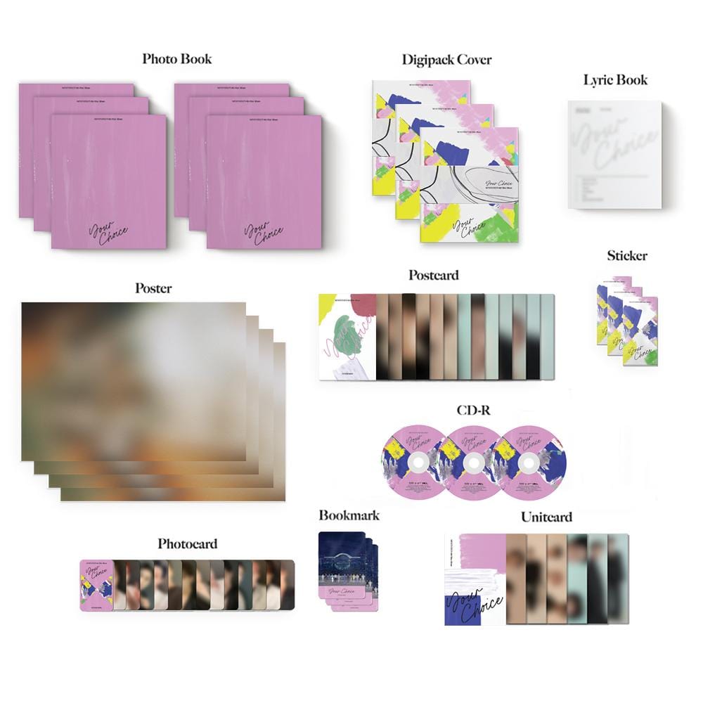 Korea Pop Store SEVENTEEN - 8TH MINI ALBUM 'YOUR CHOICE' Kawaii Gifts 8809634382184
