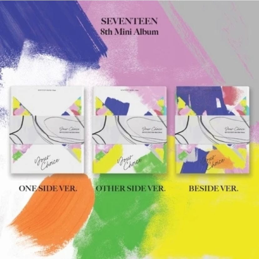 Korea Pop Store SEVENTEEN - 8TH MINI ALBUM 'YOUR CHOICE' Kawaii Gifts 8809634382184