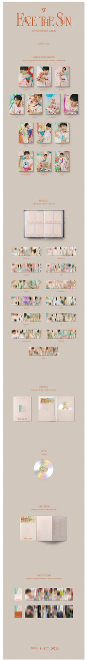 Korea Pop Store Seventeen - Vol. 4 Face the Sun (Carat Ver) Kawaii Gifts