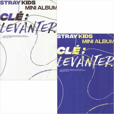 STRAY KIDS Mini Album - Clé : Levanter [ LEVANTER ver. ] CD + Photobook +  QR Photocards + Mirror