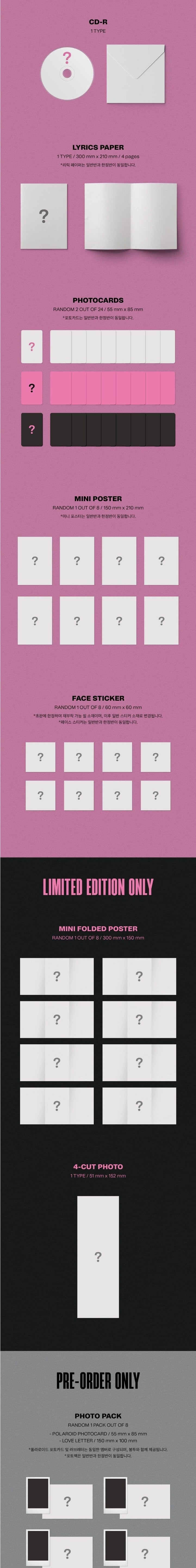 Korea Pop Store STRAY KIDS - Maxident With Pre-order Benefits Kawaii Gifts