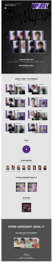 Korea Pop Store STRAY KIDS - ODDINARY (Jewel VER.) Kawaii Gifts