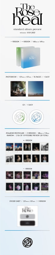 Korea Pop Store THE ROSE - HEAL Kawaii Gifts