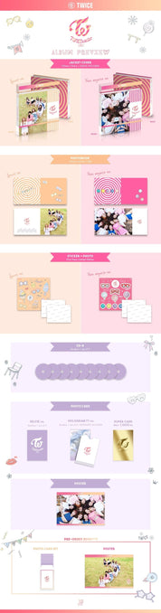 Korea Pop Store TWICE - TWICECOASTER : LANE 1 (3RD MINI ALBUM) Kawaii Gifts