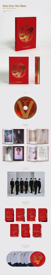 Korea Pop Store WAYV - TAKE OVER THE MOON (2ND MINI ALBUM) Kawaii Gifts 8809440339358