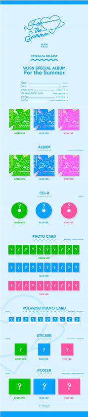 Korea Pop Store WJSN - FOR THE SUMMER (SPECIAL ALBUM) Kawaii Gifts 8804775128165