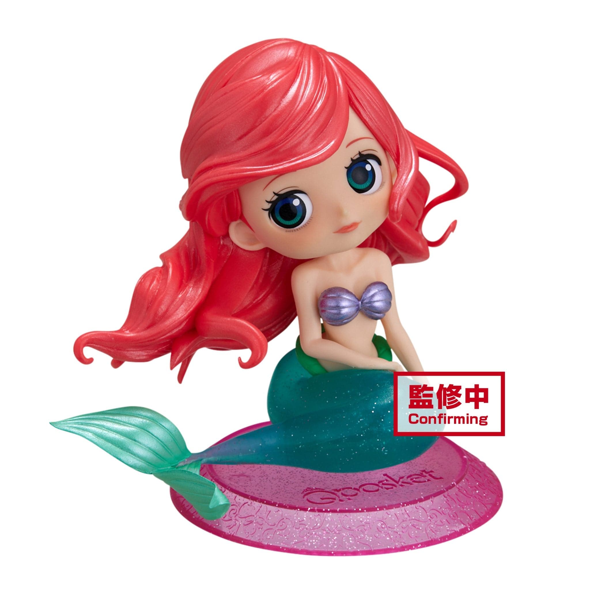 Little Buddy Q posket Disney Characters -Ariel- Glitter line Kawaii Gifts 4983164178616