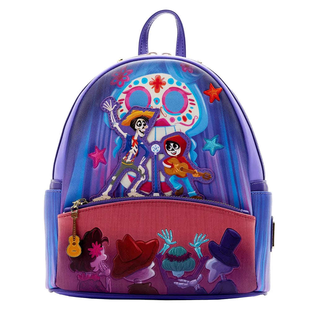 disney coco mini backpack Loungefly Coco Miguel And Hector Performance Mini Backpack