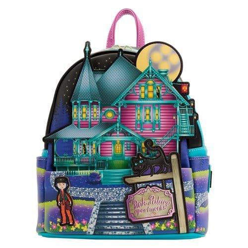 glow in the dark mini backpack Loungefly Coraline House Glow in the Dark Mini Backpack